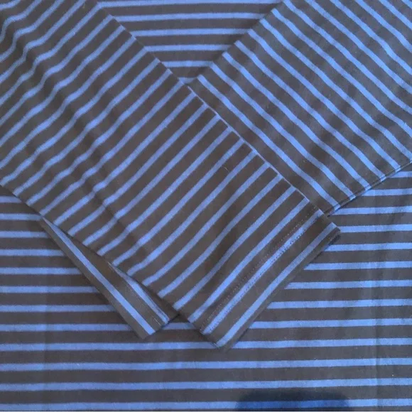 🇺🇸 Nautica Blue Stripped Long-sleeve Shirt, Size XXL - Picture 6 of 7